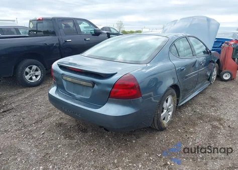 2006 Pontiac Grand Prix из США, поврежденный, VIN 2G2WP552561222449